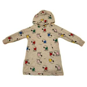 Snoopy Hooded Sweatshirt Dress | Hanna Andersson X Peanuts Collection | Size 4